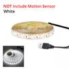 DC 5V PIR Motion Sensor LED Cabinet Light 1m 2m 3m Strip Tape Under Bed Lamp