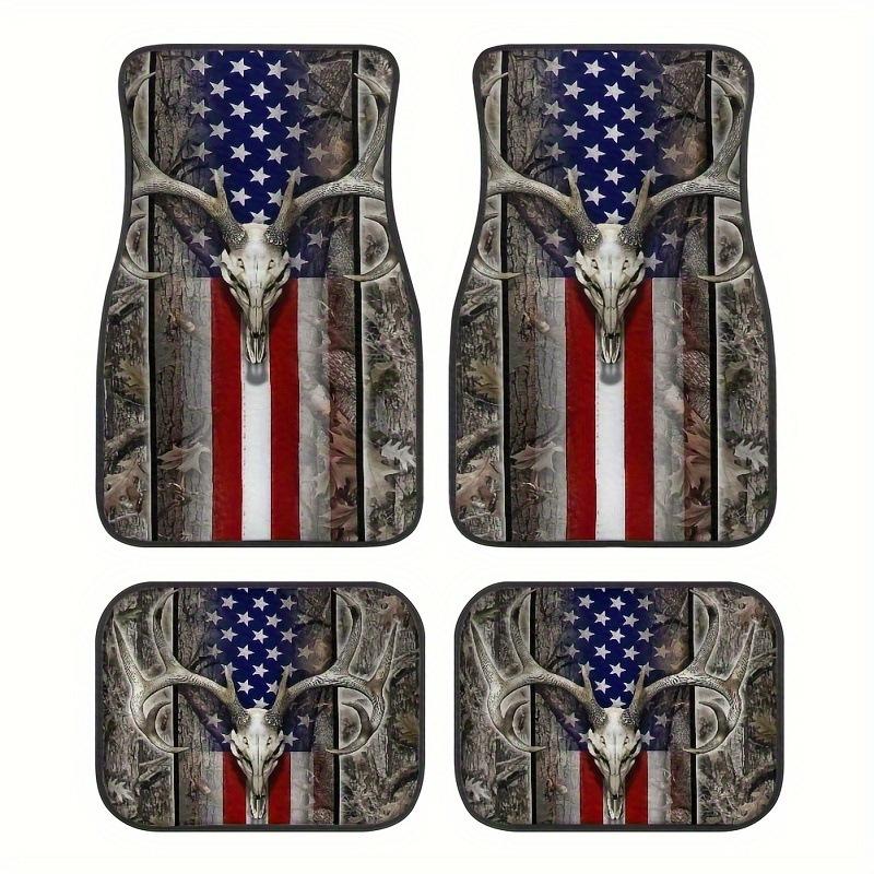 

Килимки для підлоги автомобіля в богемному стилі, комплект килимів 4 штуки та 2 штуки, пилозахисні килимки для підлоги, міцні автомобільні аксесуари 33*44CM*2+44*68CM*2