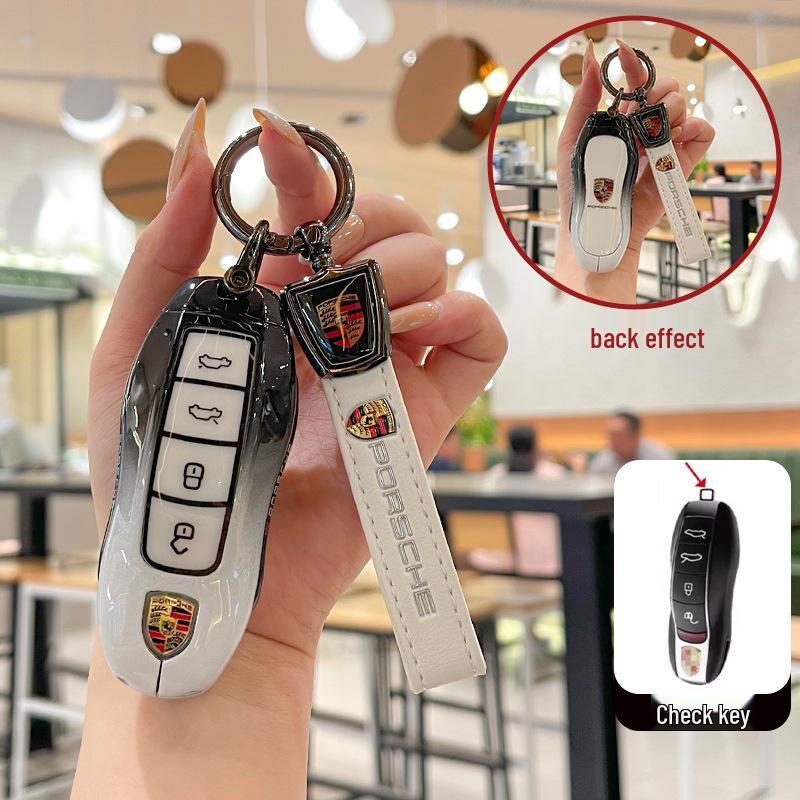 Kompatibilní s pouzdry na klíče Porsche: Cayenne, Panamera, Macan, 911, 718 a Taycan.