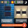 10/8/6 LED Solar Wall Lights Outdoor Waterproof Garden Light Courtyard Balcony Decorative Lighting Solar Powered Lamp Warm White