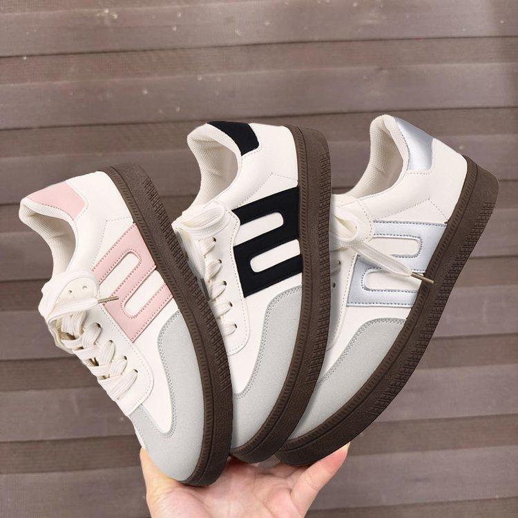 Board shoes casual sports shoes Forrest Gump shoes 2025 women's shoes popular spring and autumn versatile little white shoes retro German training