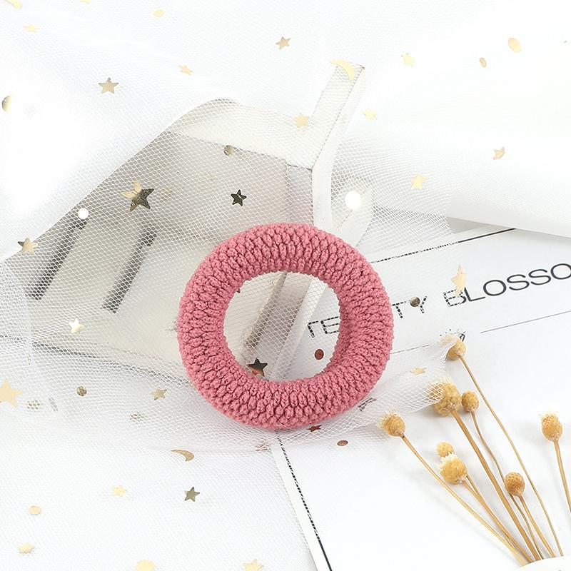 6PCS/Set Solid Color Basic Hair Bands Simple Wide Headband for Thick Hair Women Girls Fashion Hair Accessories Holder Scrunchies