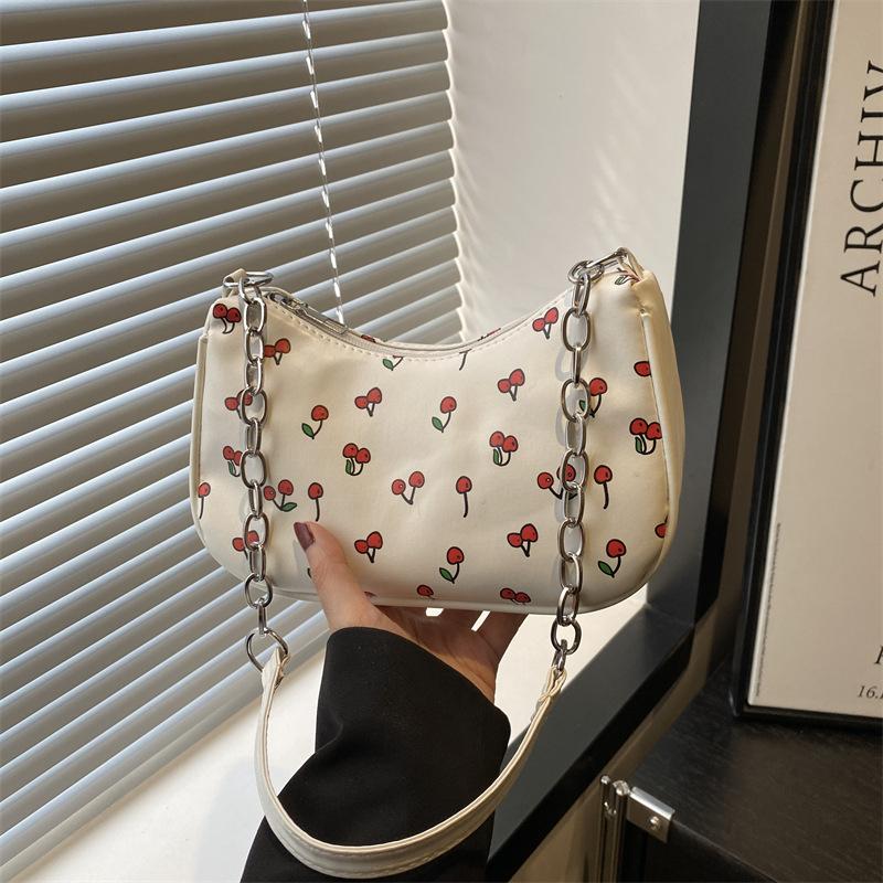 Summer New Fresh Literary Fashion Versatile Sweet Casual Shoulder Bag Casual Simple Handbag