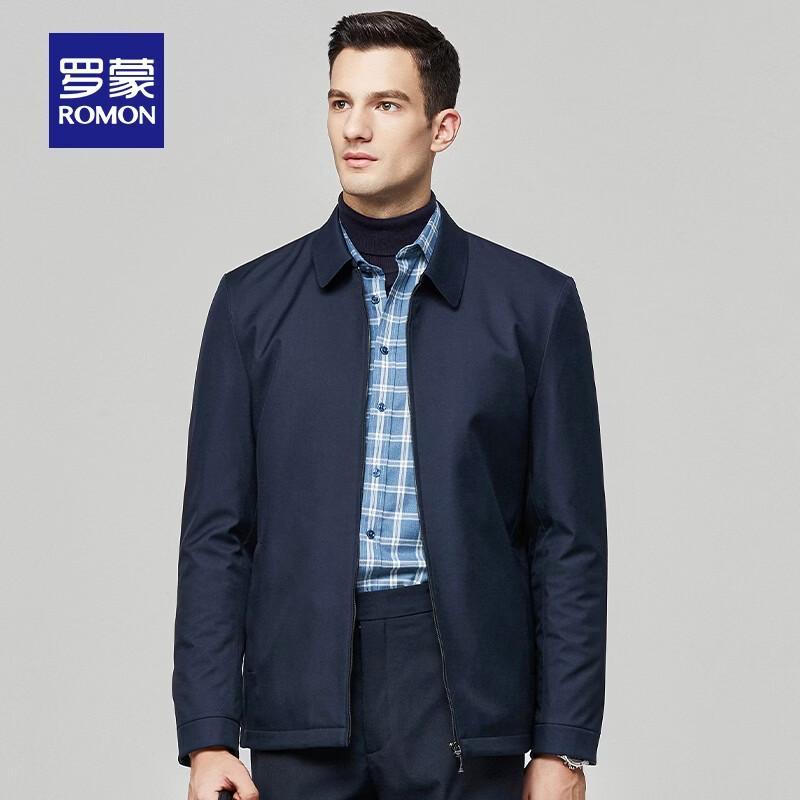 ROMON Men's Winter Business Casual Padded Jacket