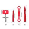 Fishing Reel Bearing Pin Remover Stainless Spool Pin Puller Lightweight Portable Baitcasting Maintenance Fishing Tools