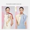 Mulberry Silk Scarf for Women, Square Scarf, Holiday Gift for Mom And Elders, Gift Box - Magnolia Ode 75cm