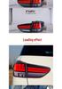 LED Taillight Assembly with Flowing Turn Signal for 2009-2015 Toyota Wish