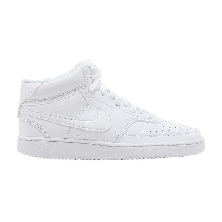Nike Wmns Court Vision Mid Triple White 36.5