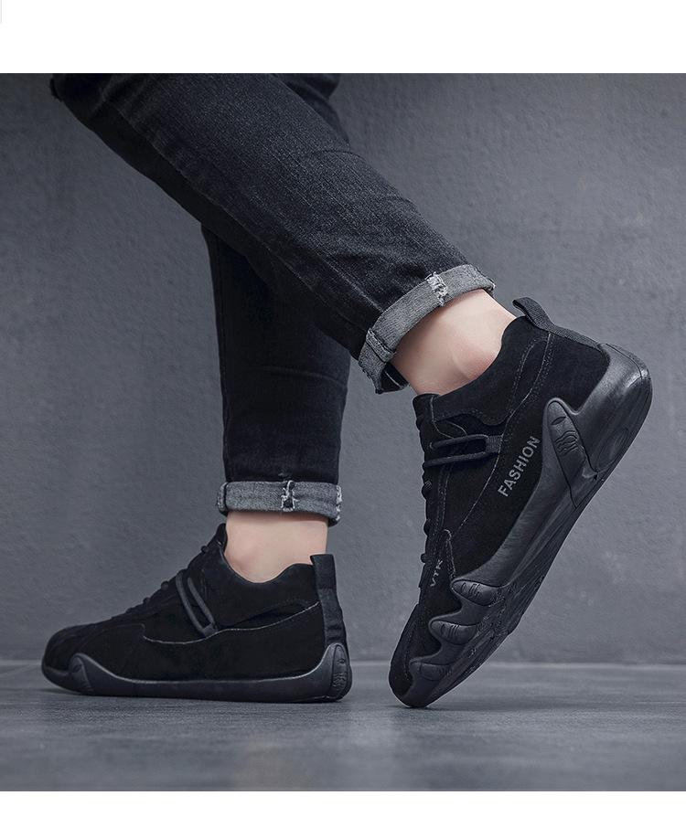 Men's Breathable Summer Work Shoes - Non-Slip Casual Sneakers for Construction Sites