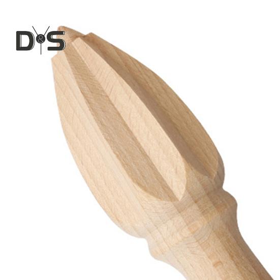 Dlouhotrvající ruční odšťavňovač na citrony BPA Free Užitečný ruční dřevěný ruční odšťavňovač s citrusy a citronem