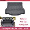 Tailored Rear Trunk Mat For Toyota RAV4 2013 2014 2015 2016 2017 2018 Cargo Liner Boot Floor Tray 3D Protector Car Accessories