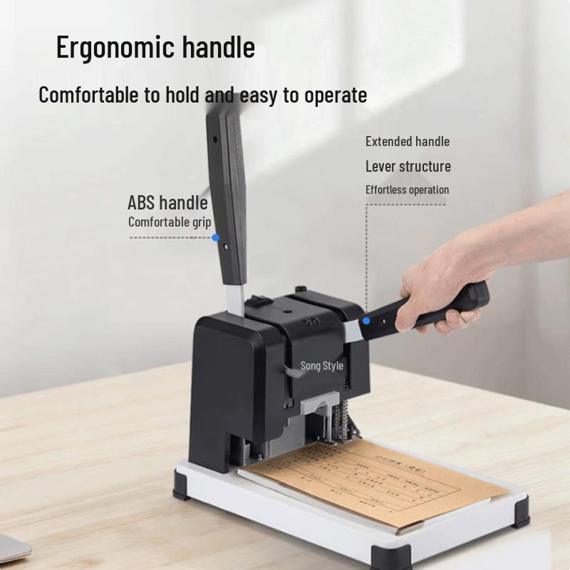 GEPAD 40mm Manual Accounting Document Binding Machine CN Plug (adapter Included)