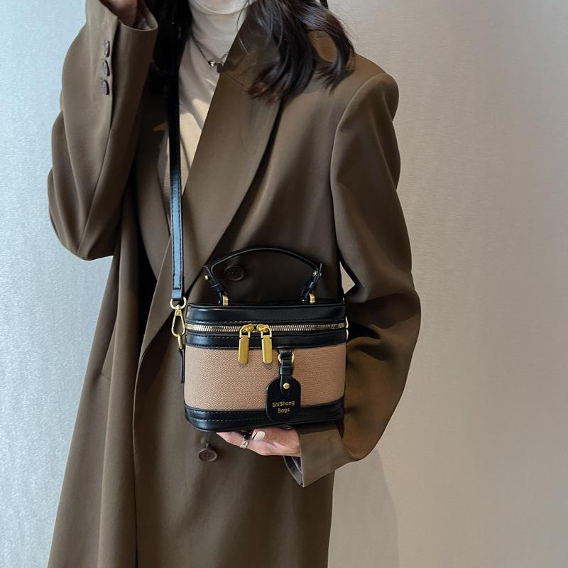 Handliche Box-Tasche Damen Neue Modische Vielseitige Schulter-Umhängetasche