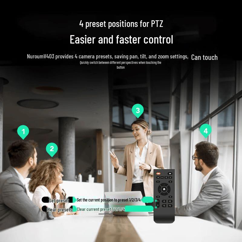 Hamedal V403 Video Conference Camera & Microphone Set (CN version)