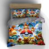 Colorful Cartoon Characters. Bedding Duvet Cover Sets Duvet Covers Pillowcases Gifts (1 * Duvet Cover 2 * Pillowcases, Without Duvet Insert)