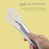304 Stainless Steel Tongs Kitchen Food Tongs Steak Tongs Household Food Tongs Anti-Scald Barbecue Tongs Meat Tongs