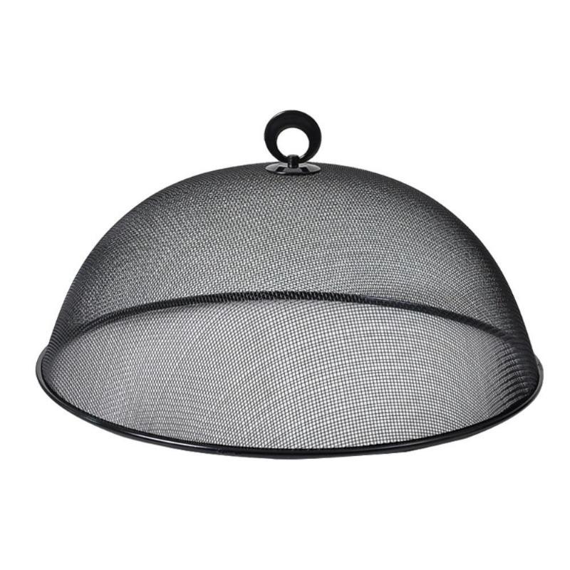 Protective Food Cover Dust Cover Mesh Anti-Flying Dish Cover Round Shape Household Cake Bread Plate for Outdoors Parties BBQs