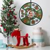 New Christmas Home Decoration Supplies Creative Dart Board Santa Claus Throwing Target Dart Shooting Board Party Game Supplies