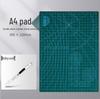 A4 Large Cutting Mat for Art, Crafts, and DIY Projects - Child-Friendly, Clay and Drawing Mat with Anti-Cut Features