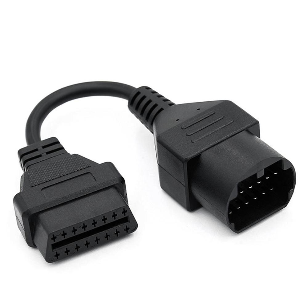 17pin To 16pin OBD2 Code Scanner Diagnostic Cable Adapter For Mazda Replacement