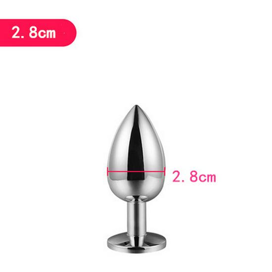 Removable Fox Tail Anal Plug - Beginner's Small Size Anal Dilator