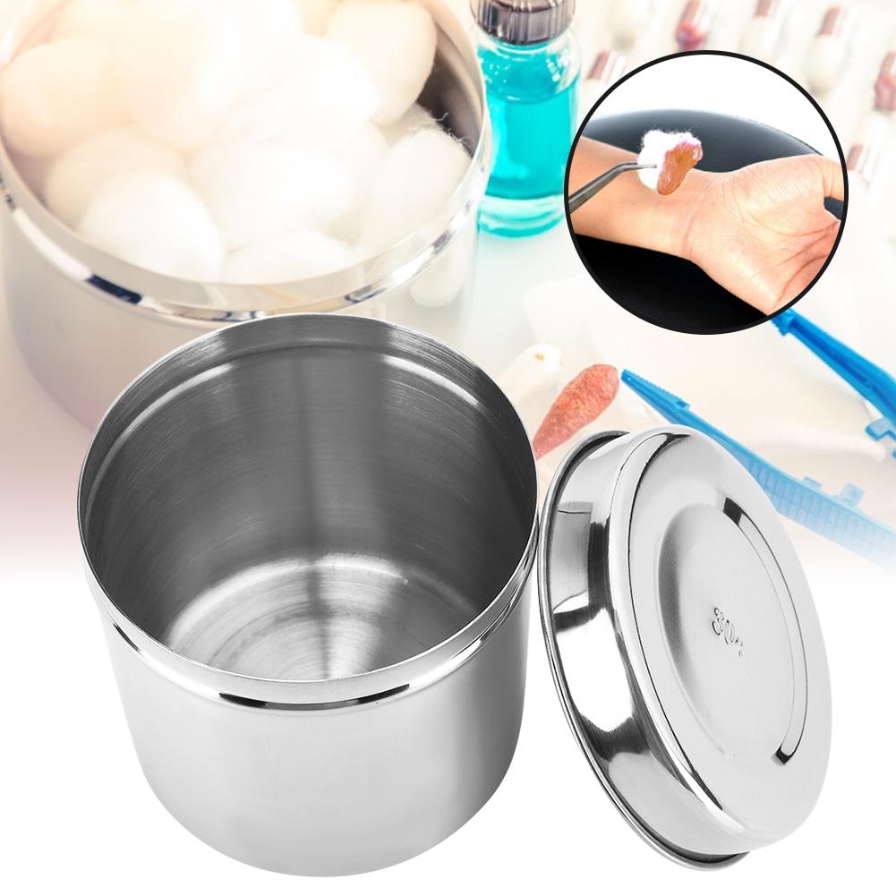 Edelstahl Medizin Salbentiegel Verbandwatte Anti Jod Behälter Für Krankenhaus Schönheit