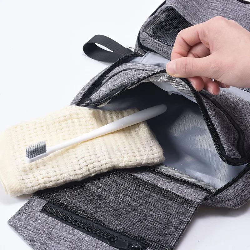 Men Women Hanging Cosmetic Bag Multifunction Travel Organizer Toiletry Wash Make Up Storage Pouch Beautician Folding Makeup Bag