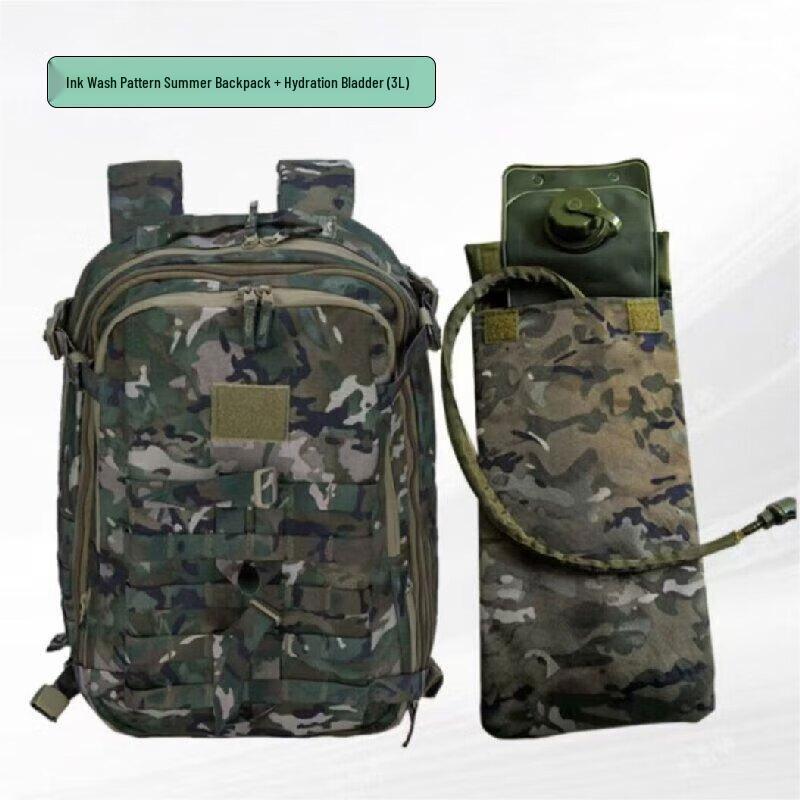 Outdoor Tactical Assault Backpack with 3L Water Bladder