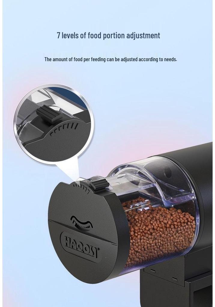 Smart Automatic Fish and Turtle Food Timer Dispenser for Aquariums