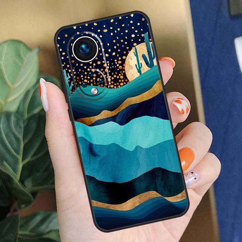 Star Lake Mountains Case For Honor Magic 7 Pro 5 6 Lite Honor X9a X8a X8 X9 X8b X9c X9b 50 70 90 200 Pro Cover