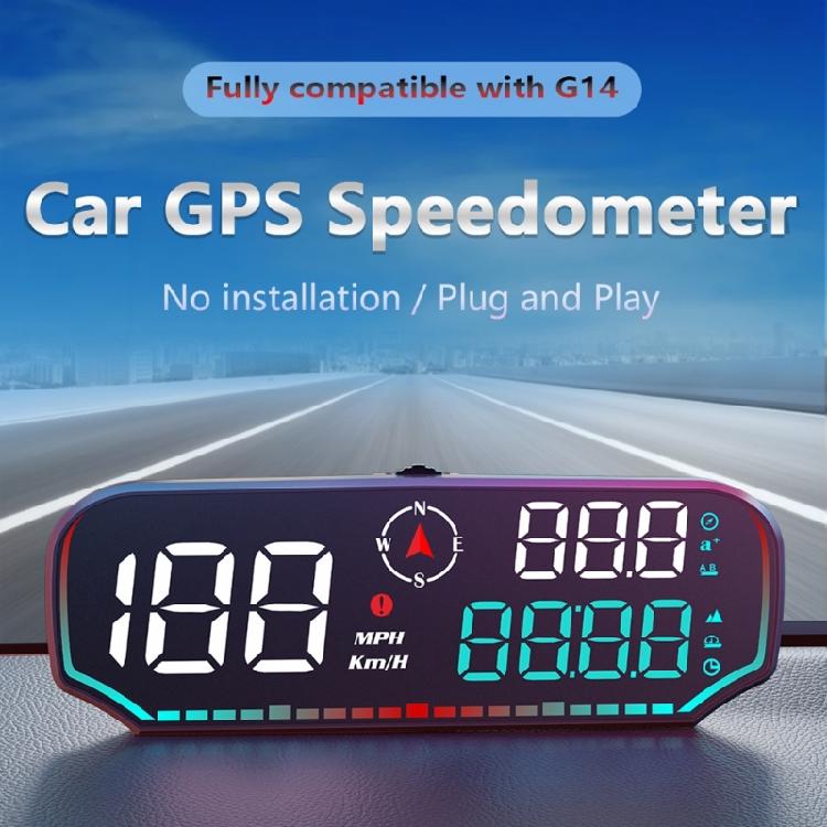Digital Speed Meter Gauge LED Display Speedometer for SUV Motorbike