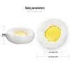 Creative Egg Yolk Pet Bed for Cats & Dogs - Round, Warm, All-Season Mat