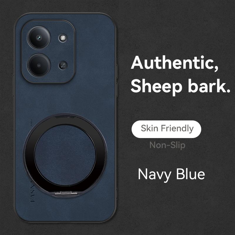 

Роскошный чехол-подставка из магнитной кожи из овчины для Xiaomi Redmi 15C 15 14C 13C 12 12C 10C 9A A3 A5, противоударный чехол Redmi A2 Plus