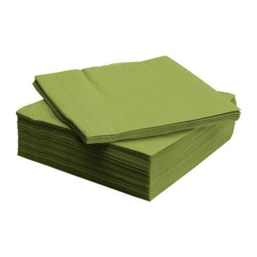 

Салфетки бумажные ФАНТАСТИСК зеленые 50 шт IKEA IKEA / / / 40×40см