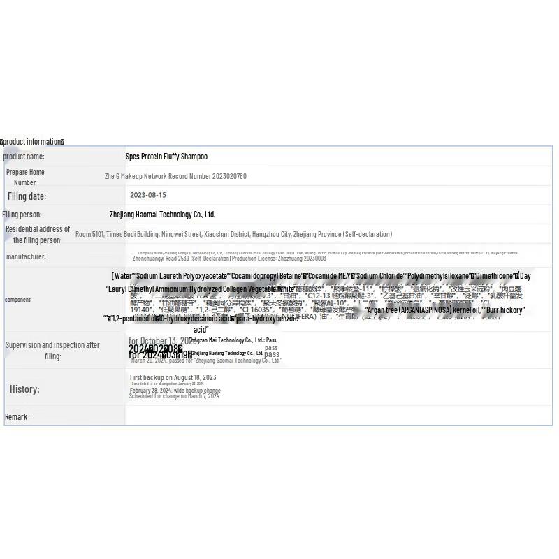 Spes Protein Smoothing Hair & Body Wash Gift Set