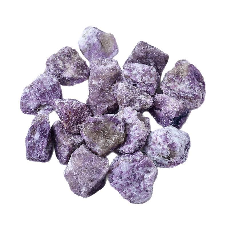 Natural Raw Stone Incense & Landscaping Crystals: White, Yellow, Purple Crystal Diffuser Stones