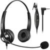 Casque Téléphone Fixe - CALLEZ - Dual 2,5 Mm - Micro Anti-Bruit - Sans Fil - Ergonomique