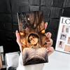 A-Attack On T-Titan Levi Soft Phone Case for Samsung Galaxy S26 S25 Edge S24 Ultra S23 Plus S22 S21 FE S20 Black Cover Back Shel