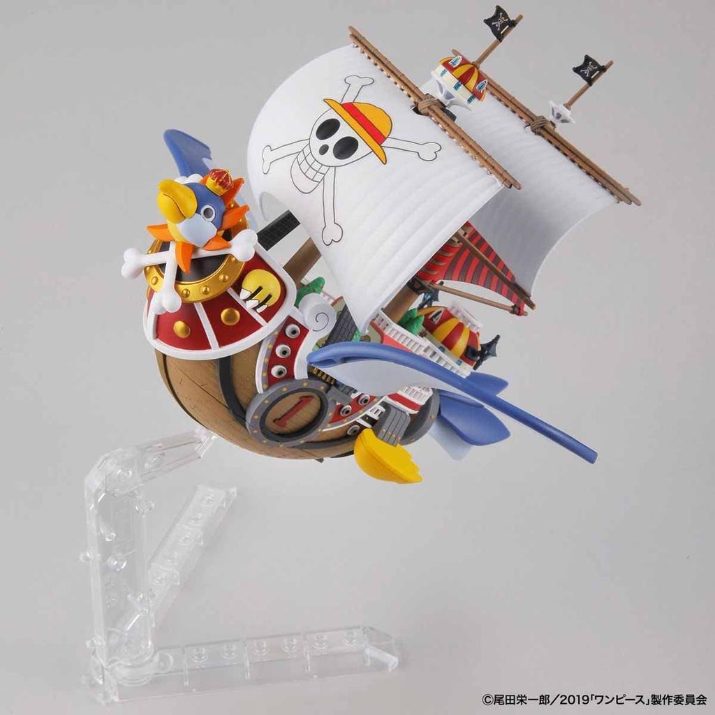 BANDAI SPIRITS One Piece Grand Ship Collection Thousand Sunny Flugmodell Plastikmodell Vorlackiert