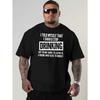European Size Graphic New Large Size Short-sleeved T-shirt American Fashion Printed Loose Bottoming Shirt for Man Spring and Summer Round Neck