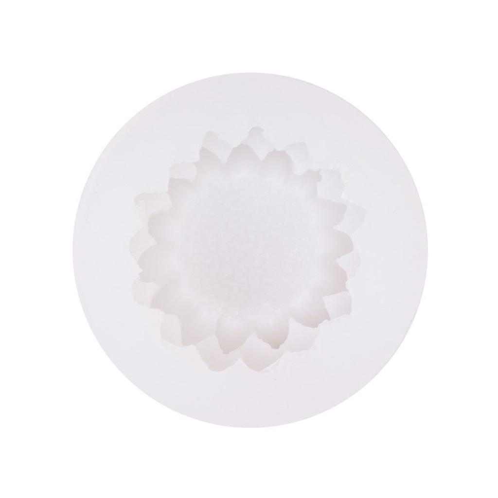 DIY Soap Moulds Sunflower Shape Silicone Material DIY Hand-Making Tool Silicone Craft Mould Silicone Material for Candle