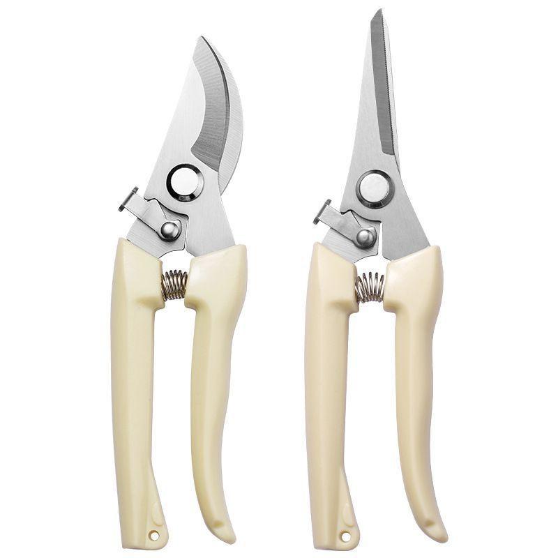 Heavy Duty Pruning Shears Garden Scissors Stainless Steel Bypass Pruner for Trees, Flowers, Bonsai and Gardening Use