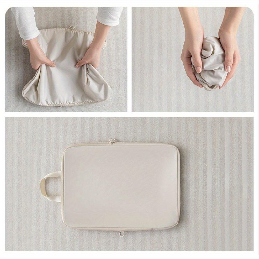 [Easy-Clean] Compression Packing Cubes | 6pcs Set | Polyester | Easy-Clean, Lightweight | Travel Organizer | Luggage and Clothes Sorting