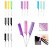 3pcs Highlighting Tailed Comb Set Weaving Hair Styling Combs Coloring Dyeing Comb