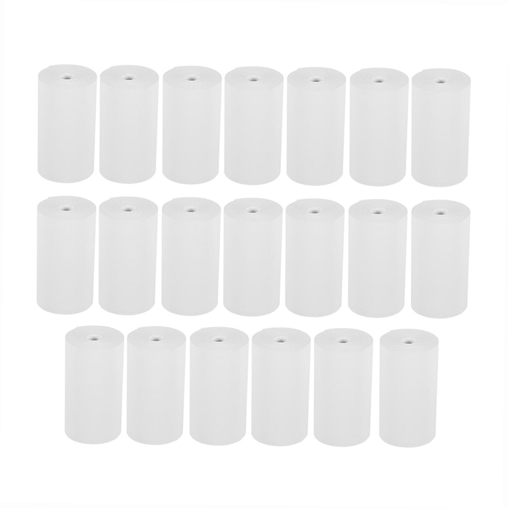 Thermal Paper Rolls 57*30mm Printer Paper Cash Register Rolls for Supermarket POS Receipt Paper Printing 20 Rolls