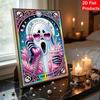 DIY Ghost Call Pearl Diamond Art Kits Without Frame 30x40cm Gem Art Diamond Painting Kits for Adults/Beginners Gift Idea Home Wall Decor