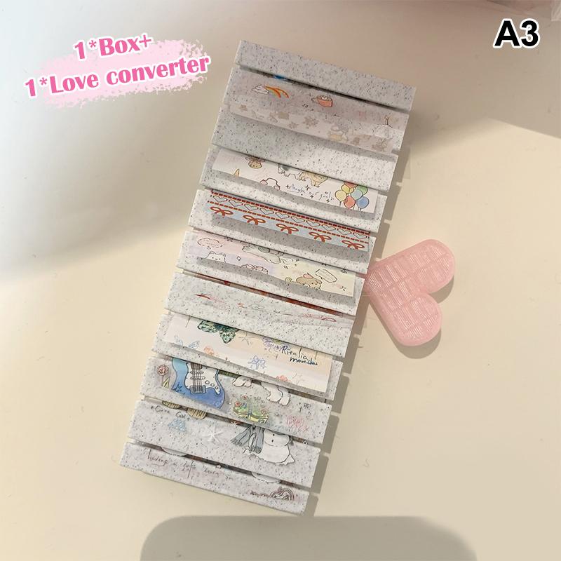 

1*Brand New Quality Portable Cartoon Nail Transfer Paper Storage Box Display Stand Organizer Container Nail Salon Manicure Tool