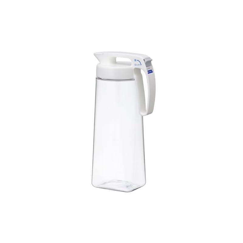 Iwasaki Kogyo Lustroware 2.1L Seamless Water Pitcher, Suitable for Hot Water, Made in Japan, for Barley Tea, Cold Brew Coffee, and Other Cold Teas.
