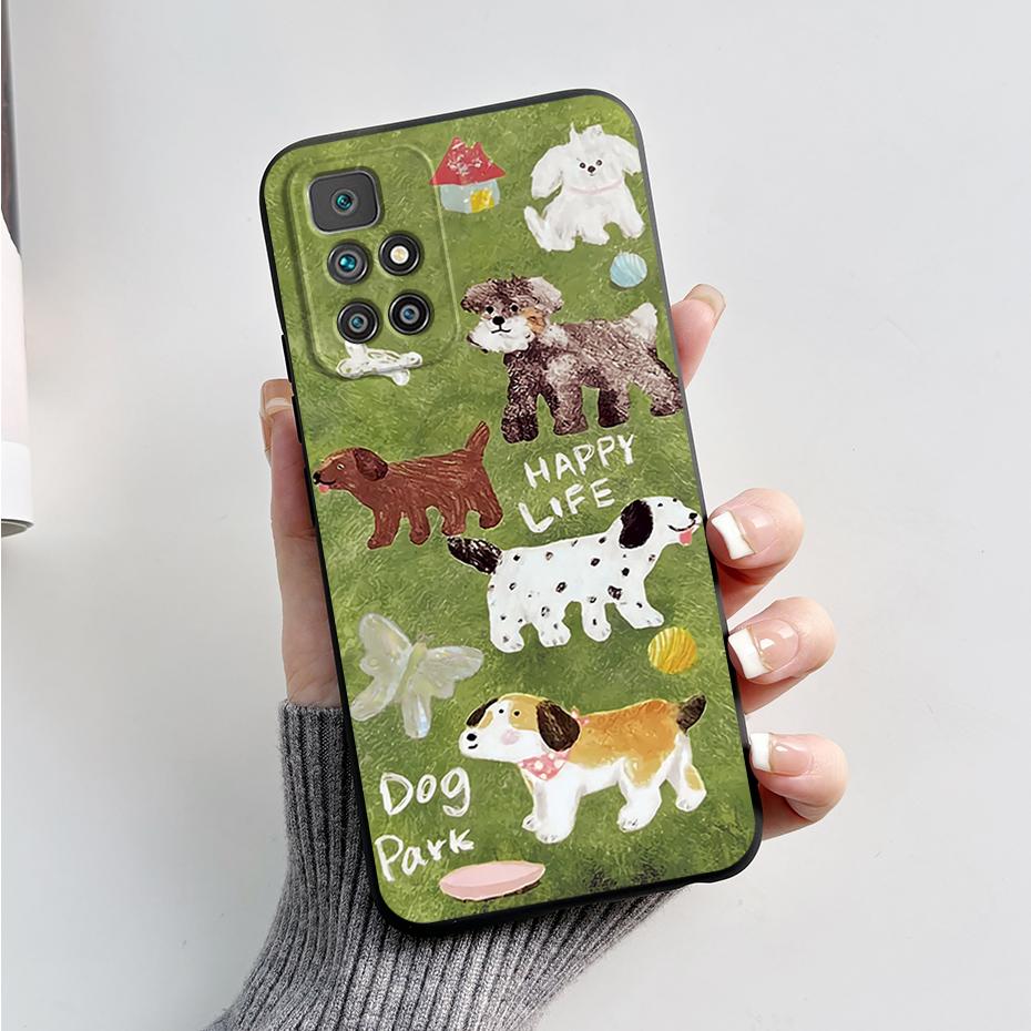 For Xiaomi Redmi 10 Prime 2022 Case Cute Bear Cartoon Shockproof TPU Cover For Xiaomi Redmi 10 Phone Case Redmi10 2022 Soft Capa