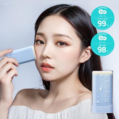 Tone Fit Sun Vegan No Sebum Sun Stick 18g (SPF50+), 1 Piece, 18g